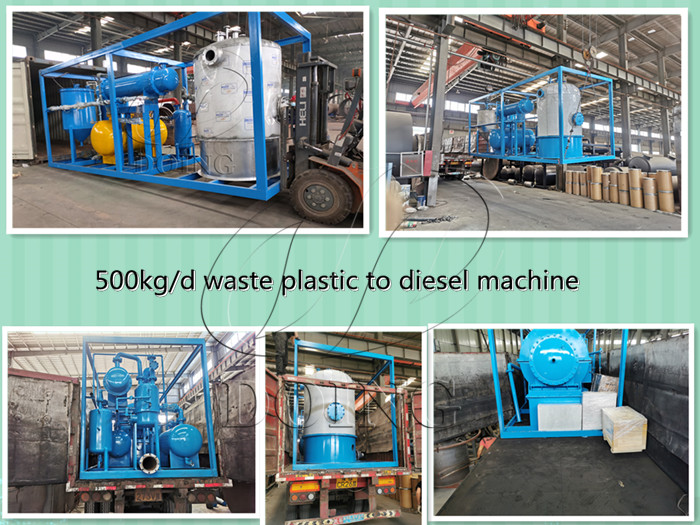 plastic to diesel plant