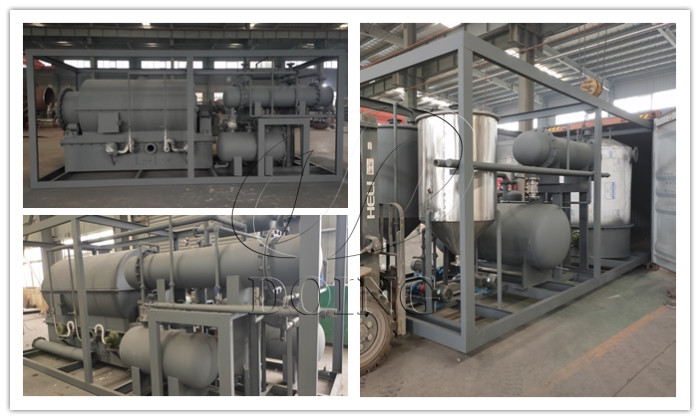 waste oil to diesel refining equipment