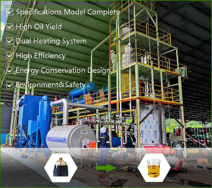 waste oil to diesel plant
