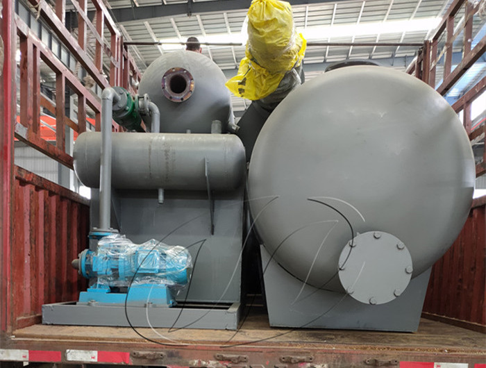 waste oil distillation plant