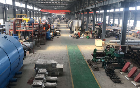 A set of 500kg/d frame type plastic/tire recycling pyrolysis plant was successfully delivered to South Korea!