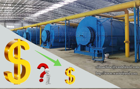 An Indian customer repurchased waste tyres/plastics pyrolysis plant for the third time from DOING company