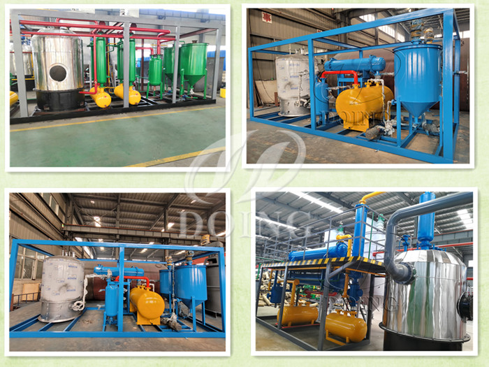 waste oil distillation plant