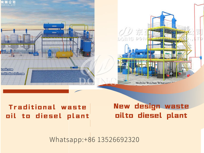 pyrolysis oil refinery machine