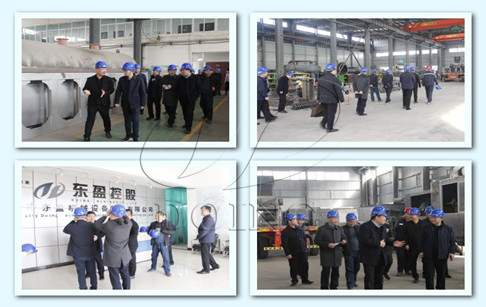 Government officers from Henan Provincial Department of Industry and Information Technology visited JIAOZUO DOING