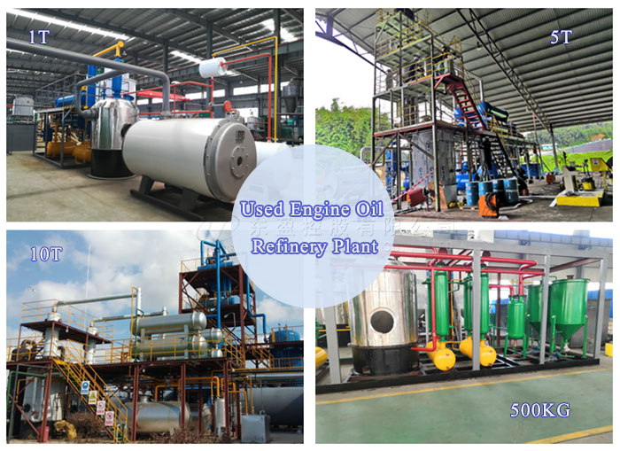 Various types of DOING waste oil distillation machine