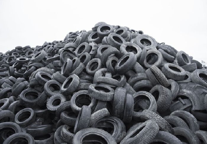 waste tyres