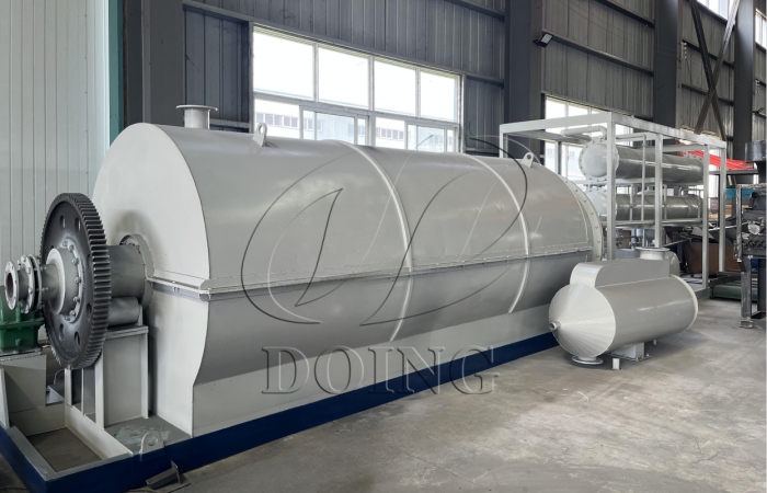 rubber pyrolysis unit