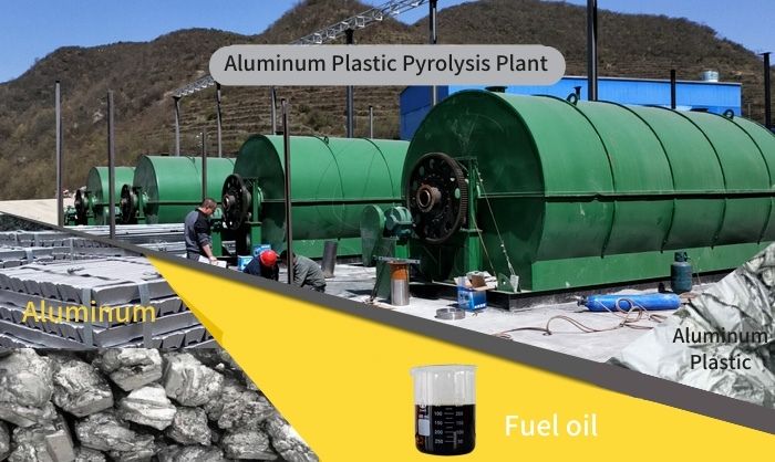 aluminum plastic pyrolysis plant