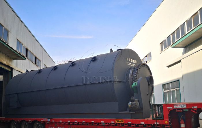 waste tyre pyrolysis plant