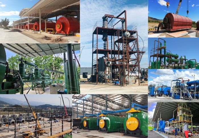 pyrolysis plants & waste oil distillation plant