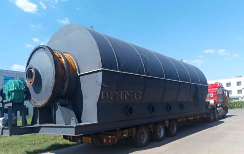 Our Kenyan customer signed a purchase contract with DOING for waste tyre pyrolysis plant