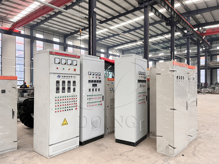 pyrolysis plant plc system