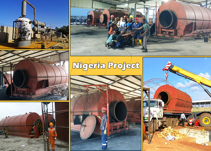 DOING pyrolysis plant projects in Nigeria