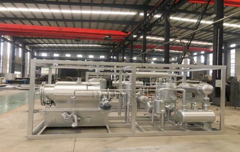 A regular Brazilian customer ordered a set of small scale pyrolysis plant