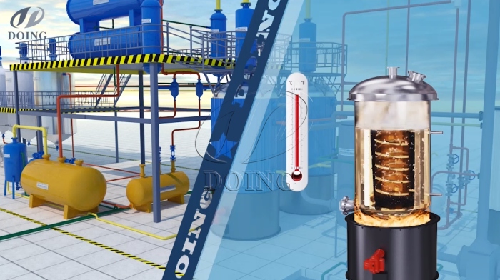 waste oil distillation plant