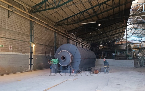 Project in Mexico: 15TPD waste plastic pyrolysis machine and 10TPD waste oil distillation plant put into operation