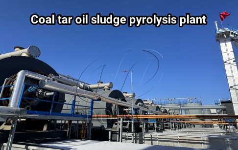 New cooperation with Chinese customer on a set of 15TPD coal tar oil sludge pyrolysis plant