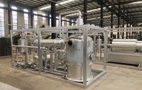 Small capacity waste oil distillation machine