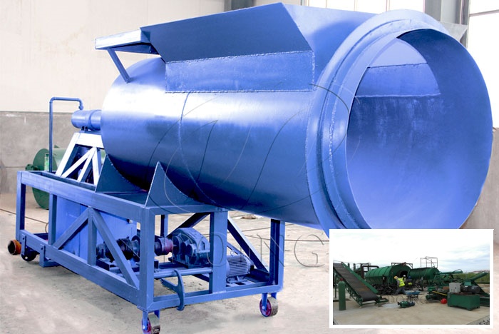 Auto-feeder of DOING pyrolysis machine