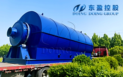 Congratulations! Two sets of 15TPD semi-continuous pyrolysis machines were shipped to India!