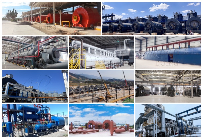 DOING pyrolysis plant project cases