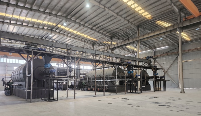 DOING semi-continuous pyrolysis plant for sale