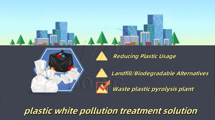 plastic white pollution treatment solution