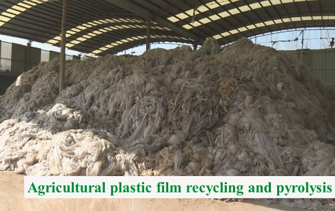 What machine can be used to recycle waste agricultural films?