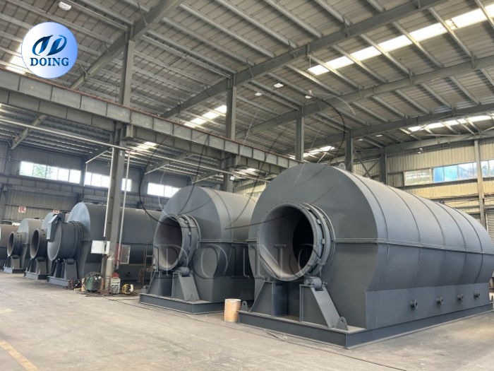 DOING pyrolysis machine for sale