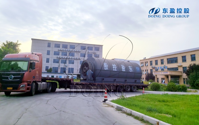 Oil sludge treatment pyrolysis plant delivered to Colombia