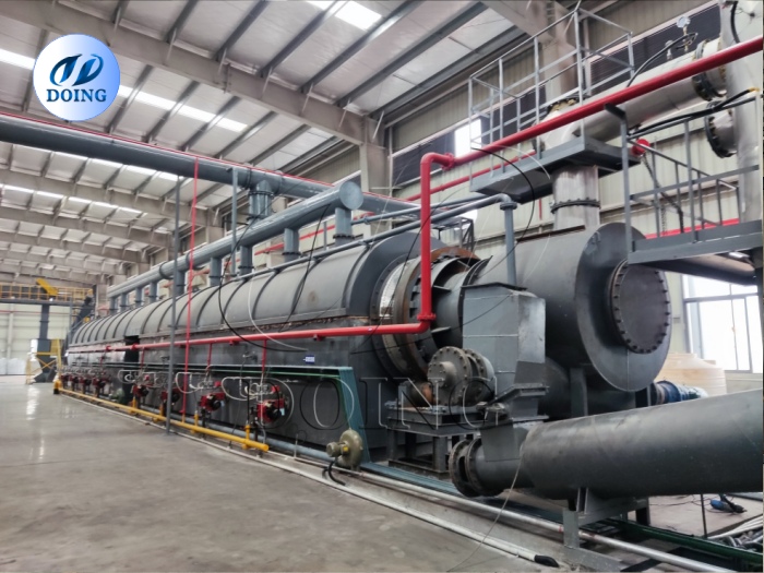 DOING continuous tire pyrolysis machine