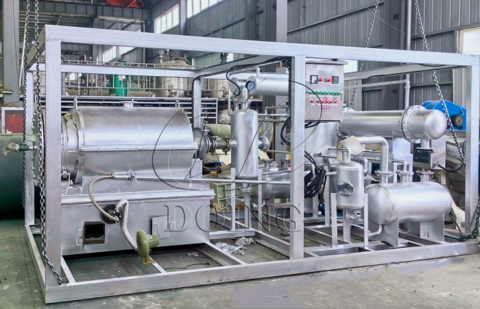DOING mini waste tire plastic pyrolysis plant for sale