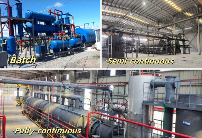 Different DOING waste tire plastic pyrolysis plant for sale