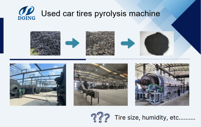 Scrap tyre disposal way