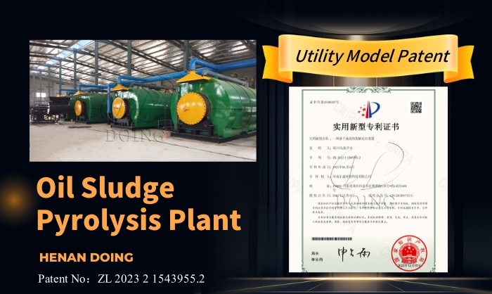 Waste ship oil sludge conversation pyrolysis equipment