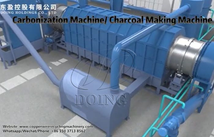 biochar pyrolysis equipment