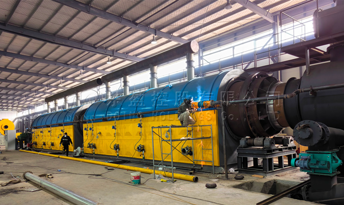 DOING oil-based rock cuttings thermal desorption treatment equipment