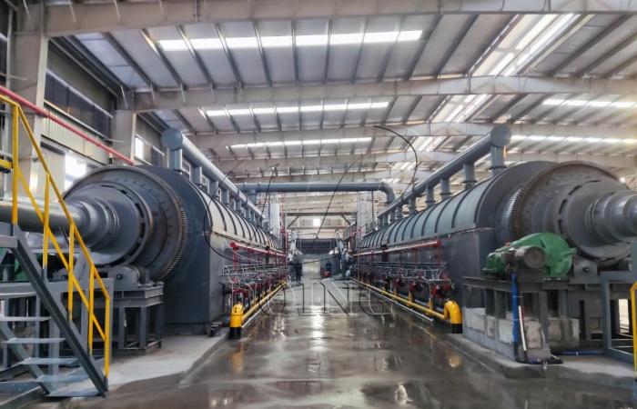 DOING waste plastic continuous pyrolysis equipment