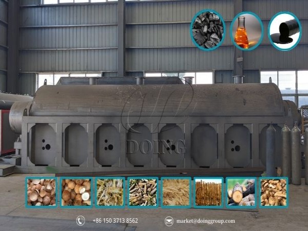 Biochar Pyrolysis Equipment: DOING Efficient Waste Biomass Conversion Solution