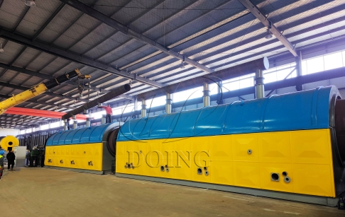 China Shandong Industrial Continuous Oil-based Rock Cuttings Pyrolysis Recovery Production Line Project Officially Put into Production