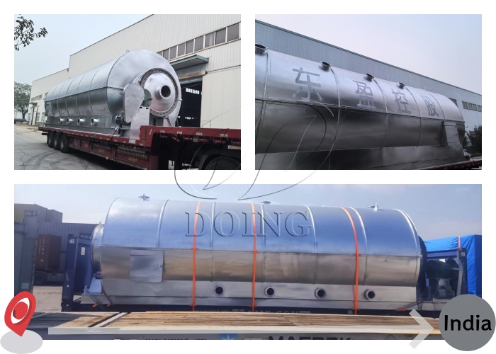 plastic pyrolysis plant in India
