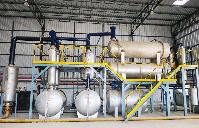 waste plastic pyrolysis plant in India
