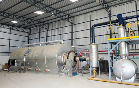 15TPD Plastic Pellet Waste Pyrolysis Plant Installed in India