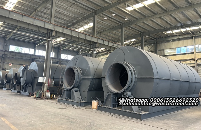 DOING pyrolysis machine vessel