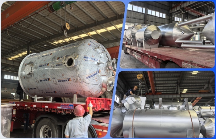 DOING 30 tons of mazut oil distillation equipment shipped to Kazakhstan