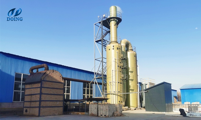 DOING pyrolysis plant