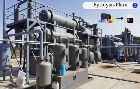 Malian Client Ordered DOING 15T Batch Tire Pyrolysis Unit After Factory Visit