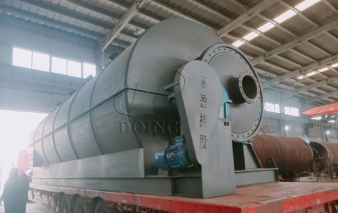 15TPD Batch Plastic Pyrolysis Plant Shipped to India | Doing Group