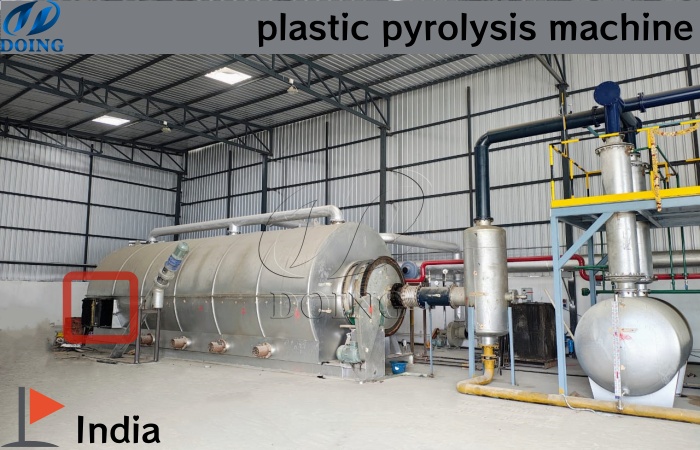 Indian plastic recovery pyrolysis machine